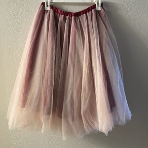 Tulle Swing Skirt